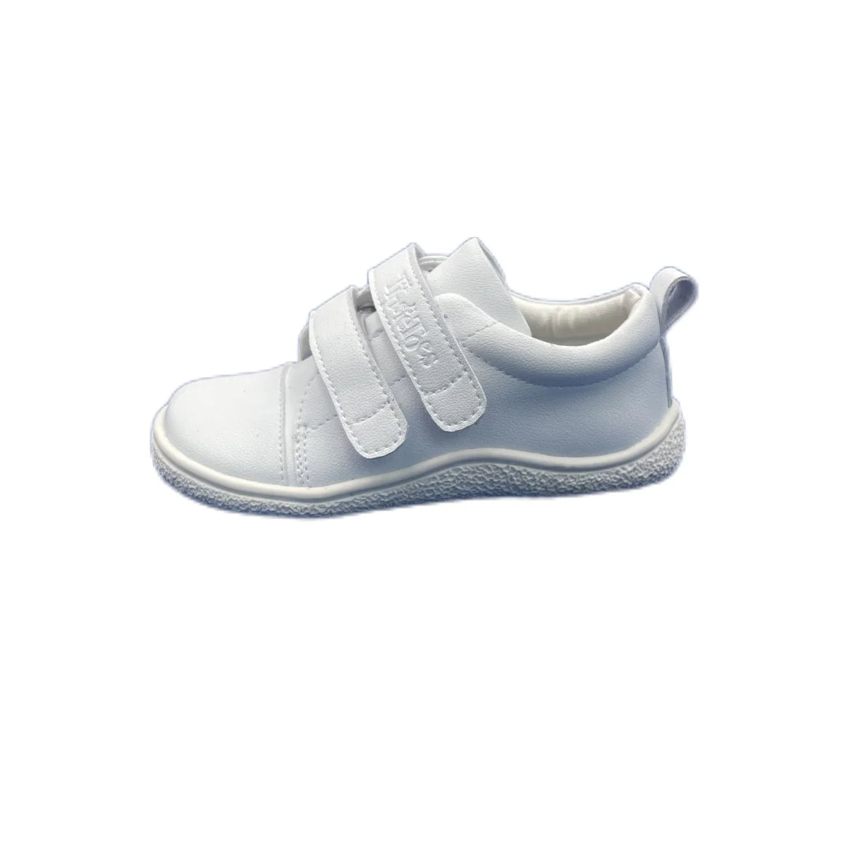 Tipsietoes New 2025 Genuine Leather Shoe For Girls And Boys Kids Barefoot Sneaker Light Weight Minimalist Elastic Double Strape.