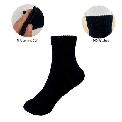 2/5 Pairs Men Women Cotton Socks Pure Color High Quality Soft Breathable Grey Black Business Casual Men winter socks Large Size.