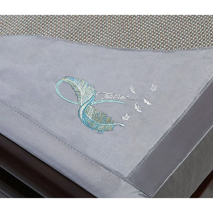 WOSTAR Summer cooling mattress 150 adult baby air conditioning cool sleeping mat cold bed sheet protection pad queen king size.