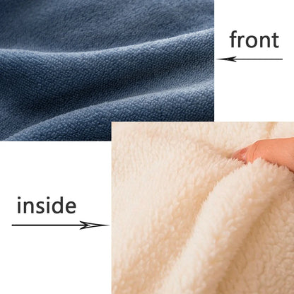 Winter Bedding Thick Quilt Blanket Thickened Warm Flannel Fleece Comforter for Cold Nights Set Bed Duvets Quilts the Blankets.