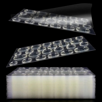 6000PCS Stick Nail Jelly Double-sided Adhesive Transparent Traceless Nail Glue Invisible Wear Nail Sheet Adhesive DIY Tools.