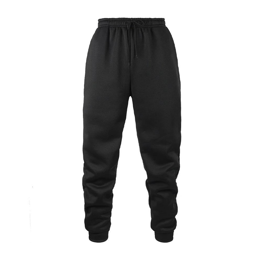 Mens Jogging Pants Sports Pants Fitness Running Trousers Solid Color Sweatpants Easy to Match Home Pants.