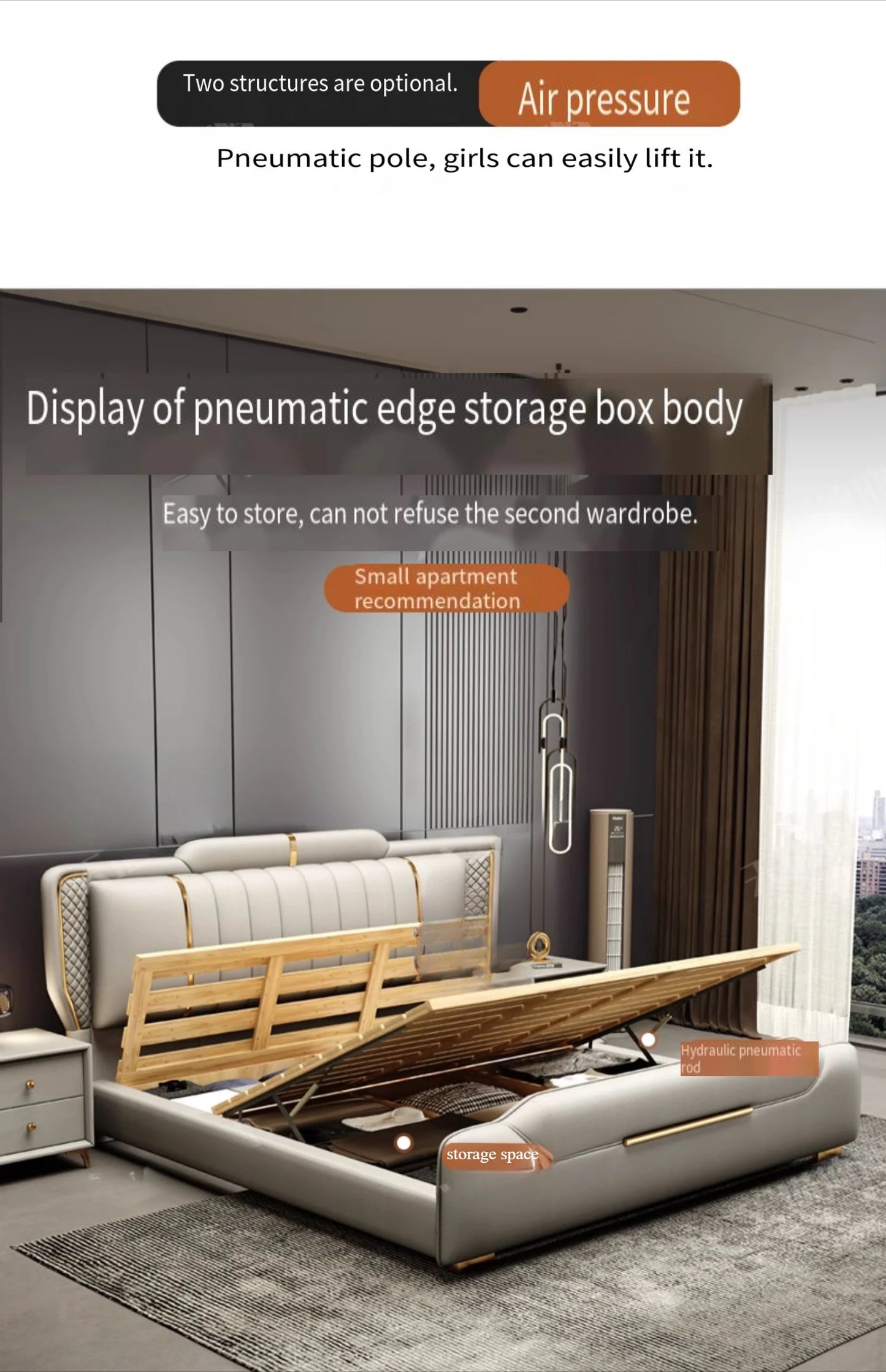 Doppel Full Size Bett rahmen Whitr großes modernes Design Kopfteil Bett Königin Schlafzimmer Luxus Muebles Para Dormitorio nordischen Möbel