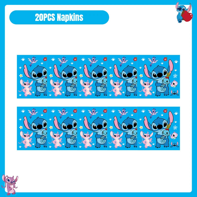 Disney Lilo und Stitch Geburtstag Party Dekoration Geschirr Tasse Teller Tischdecke Luftballons Thema Party liefert Banner Hintergrund