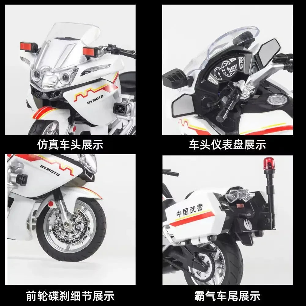 Simulation 1:12 State Guest 650G Motorcycle Model State Guest Guard Alloy Machine Model Boy Audiovisual Toy Gift.