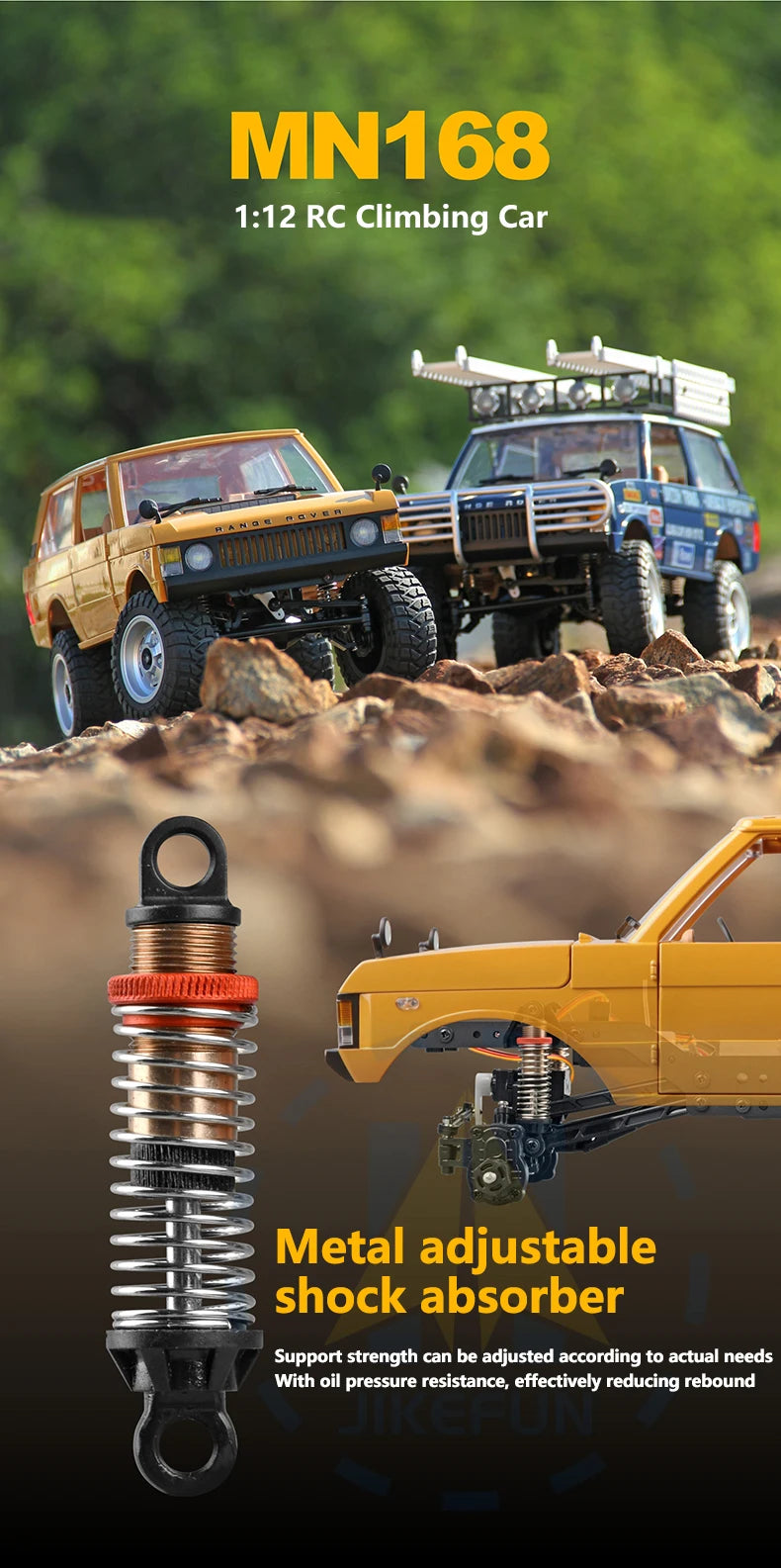 NEW 1/12 MN168 Rc Car MN Model 4WD Remote Control Crawler Off Road Vehicle Electric Climbing Car Toys for Children Adults.