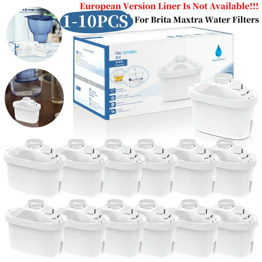 1-10PCS Water Filter Jug Cartridges For Brita Maxtra Water Filters Cartridge Purify Kettle Activate Carbon Water Filter