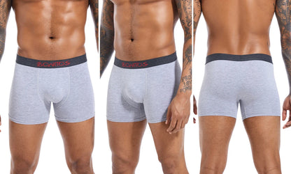 4 stücke Mann Unterwäsche Baumwolle Boxer Shorts Sexy Unterhosen Slip Herren Boxershorts männer Höschen Pack Marke