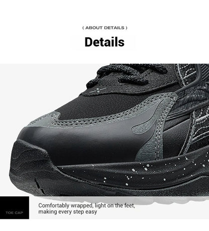 Xtep Flame 5.0 Men's Cotton Shoes 2024 Winter Comfortable Lightweight Heightening Rabbit Fur Warm Retro Casual Shoe 976419370048