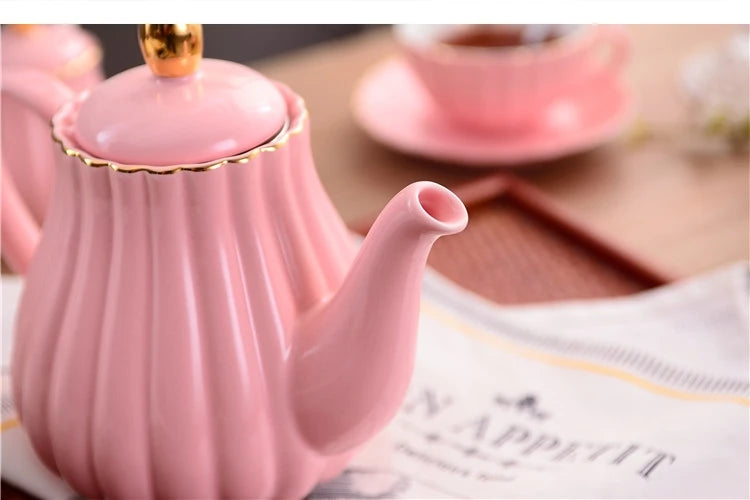 English set ceramic afternoon tea.