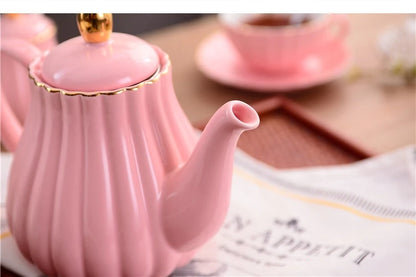 English set ceramic afternoon tea.