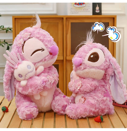 70cm Big Size Disney Lilo & Stitchanime Plush Stuffed Doll Room Decoration Peluche Pillow Angel Plushies Ornaments Gifts