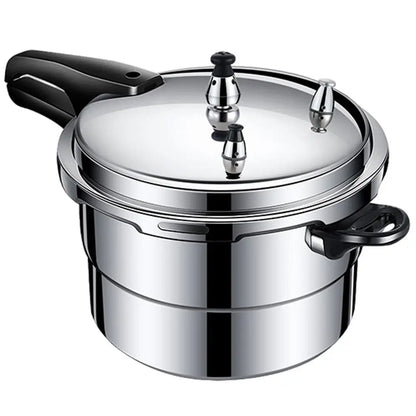 Portable Pressure Cooker 4.3L Induction Stoves Home Cooker Aluminum Alloy Pressure Canner Cooker Induction Compatible Cookware.
