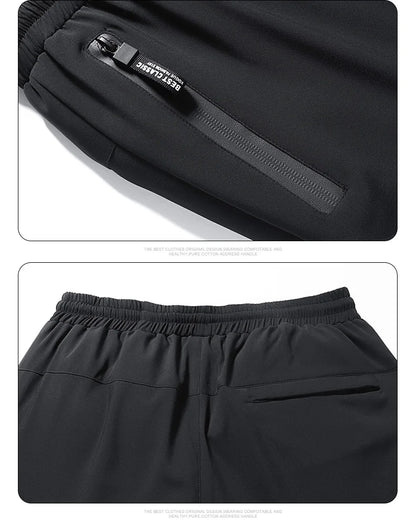 Winter Thick Warm and Windproof White Duck Velvet Legged Pants, New Down Pants for Outward Wearing, Cold Proof Sports Pants