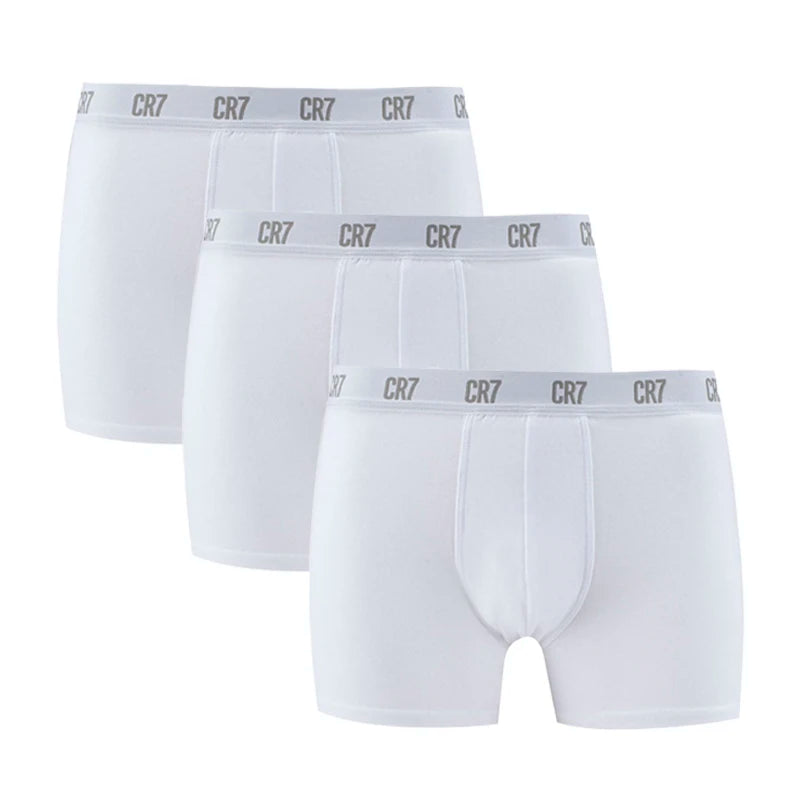 CRIIS SEVEN 7 Boxershorts für Herren, Cristiano Ronaldo, Basic-Unterwäsche aus Baumwolle, Herren-Badehose, Turnhose, bequeme Unterhose