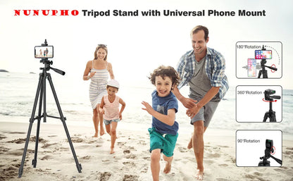 103cm Lightweight Camera Tripod For Mobile Tripod Camera Portable SLR Bluetooth-compatible Desktop Cam Stand Monopod Smartphone.