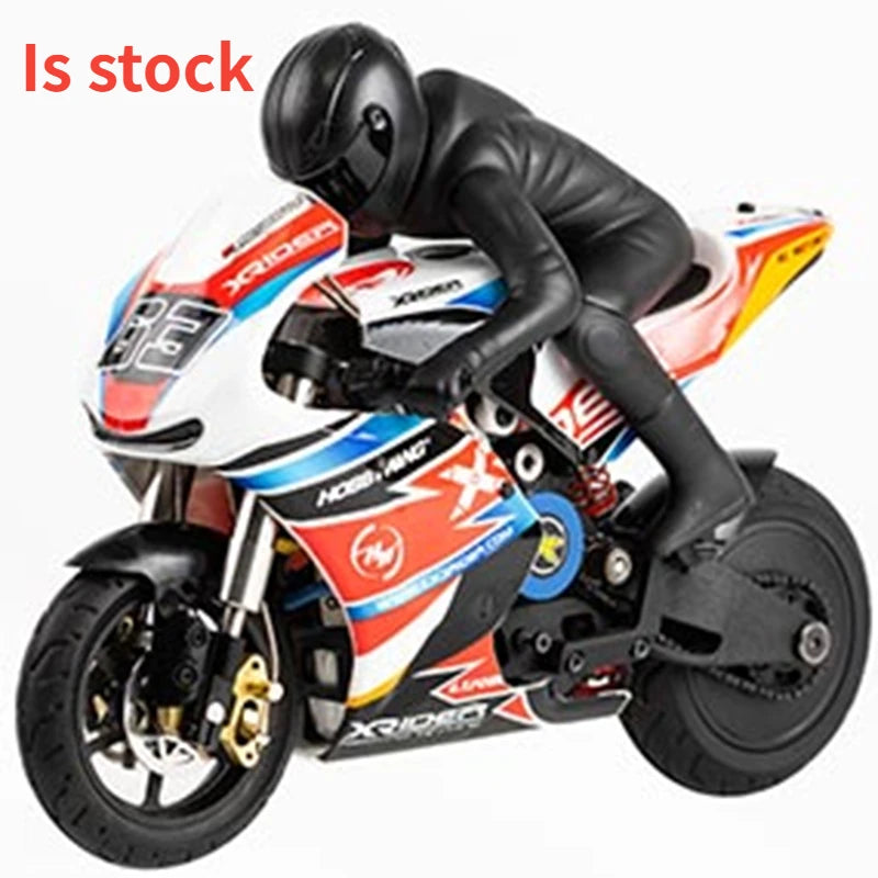 RC X-Rider 1/10 Remote Control GP Motorcycle CX3-EVO Brushless with Gyroscope High Speed Violence Model Rc Cars for Adults.