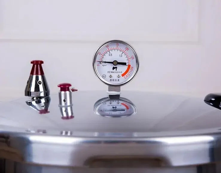 Pressure Cooker Commercial Explosion-proof Soup Pot Stew Pot Distiller Kitchen Cookware Cooking Tool Gas Stove Cooker Steamer.