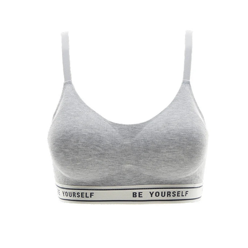 Women's Beautiful Back Sports Bra Elastic Sleeveless Vest Breathable Slim Crop Top with Adjustable Shoulder Straps.