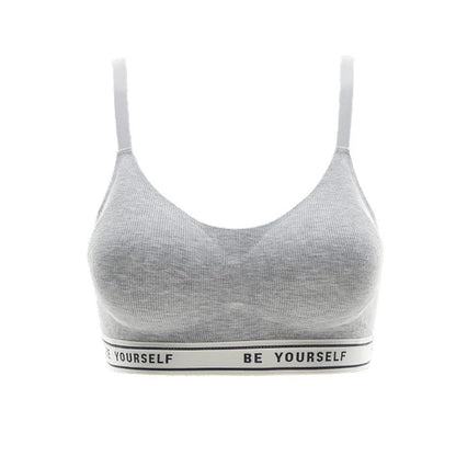 Women's Beautiful Back Sports Bra Elastic Sleeveless Vest Breathable Slim Crop Top with Adjustable Shoulder Straps.