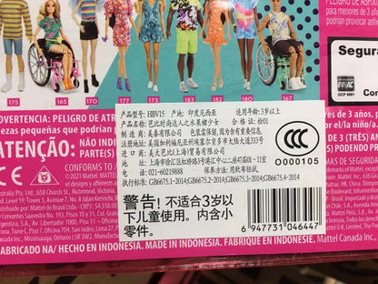 Genuine Barbie Dolls Brand Assortment Fashionista Girl Fashion Doll Princess Toys For Girls Bonecas Barbie Doll Birthday Gifts.