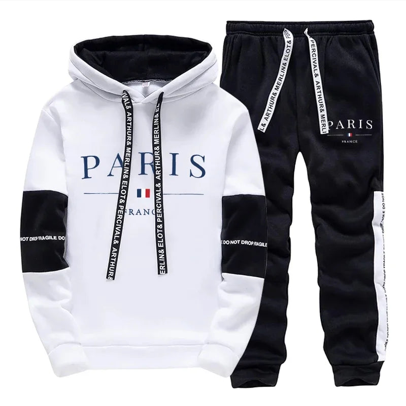 Hoodies Sweatshirts for Men Versatile Sweatpants Fashion High Quality Sports Sportswear Autumn Winter Comfortable Daily Dressing.