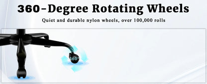 Ergonomischer Gaming-Stuhl, elektronischer Gaming-Stuhl mit Massage-Lendenwirbelstütze und Fußpedalen, Computerstuhl aus Stoff