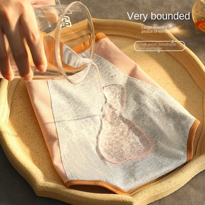 Menstrual Period Panties Women Cotton Plus Size Leakproof Period Underpants Breathable Female Waterproof Menstruation Breifs.