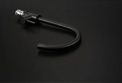 Black Kitchen Faucet Stainless Steel Kitchen Mixer Single Handle Single Hole Kitchen Faucet Brushed Nickle Mixer Sink Tap