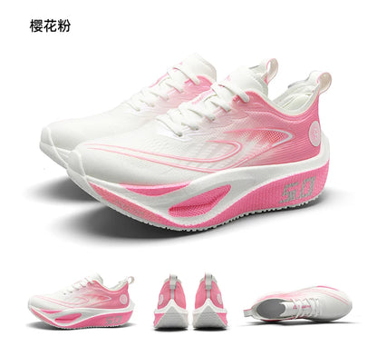Men's Sports Shoes Cushioning Non-Slip Flat Wear Resistant Sneakers Mesh Breathable Platform Soft Running Shoes for Man