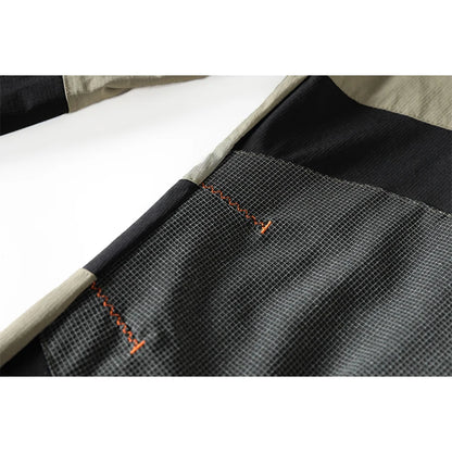 Men's mountaineering outdoor pants with four-sided elastic quick drying pants, light and thin summer elastic breathable quick dr.