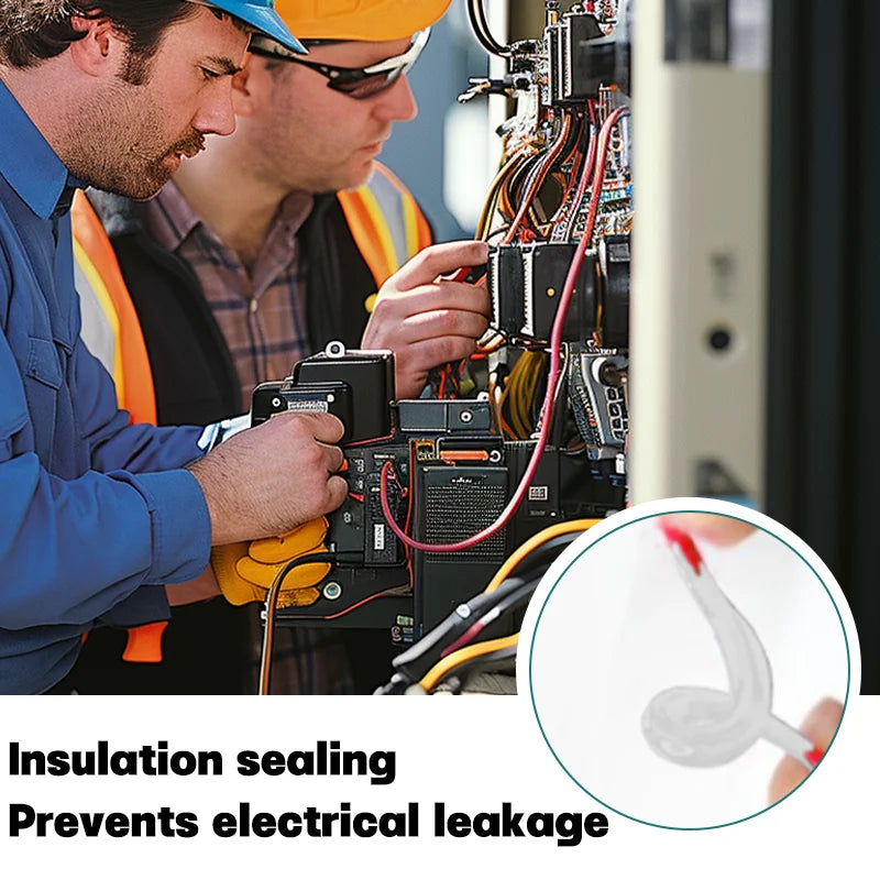 Liquid Electrical Tape Waterproof Insulation Paste Sealant Wire Cable Coat Fix Line Glue Repair Glue Insulation Glue 15~300ml.