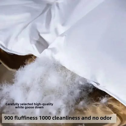 Down duvet 95 white goose down five-star hotel warm double single duvet core goose down duvet.