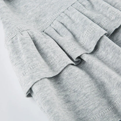 Mooyufo Sweet Solid Pleated Super Mini Skirt Preppy Atyle Sexy Slim Low-Waisted Skirts Women 2024 Summer Fashion Streetwear Lady.