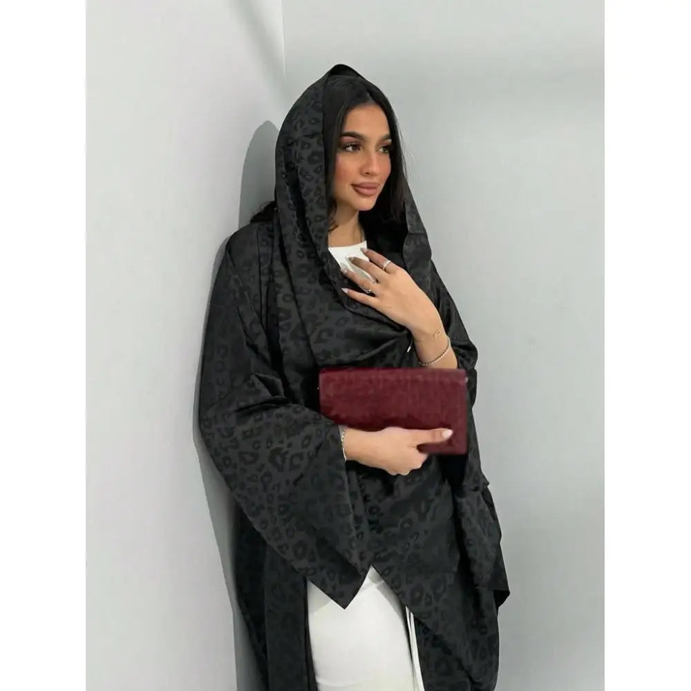 Middle Eastern Loose Abaya Muslim Women Full Sleeve Printed Abayas Casual Kaftans Jilbabs Islamic Maxi Dresses Ethnic Clothing.