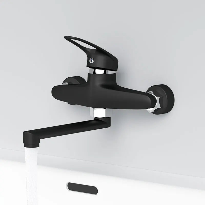 Kitchen Faucet Mixers Wall Mounted Single Handle Mixer Tap Sink Faucet Rotation Hot Cold Water Mixer Mop Pool Tap Basin Faucet