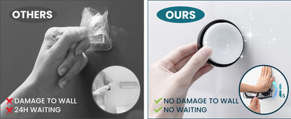 TAILI Seifenschale, Seifenhalter, Saugnapf mit Haken, Seifenhalter für Duschwand, Seifenschoner für Badezimmer, Küche