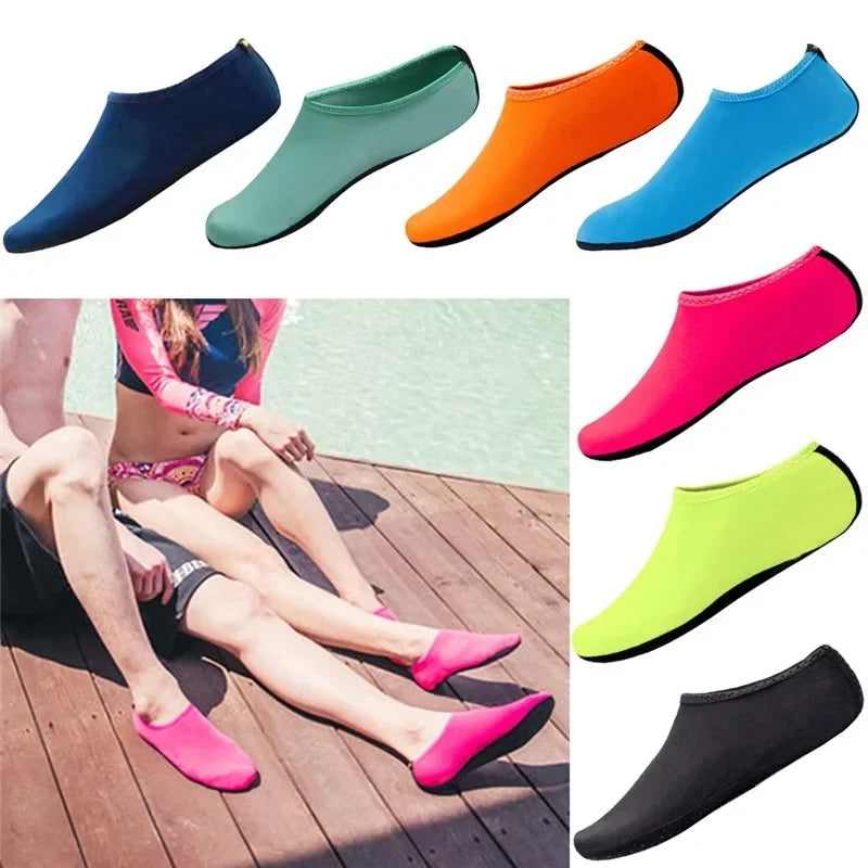 Women Beach Water Shoes Beach Sneaker Socks Man Barefoot Yoga Shoes Quick-Drying Surfing Swimming Shoes Barefoot Water Skin Sock.