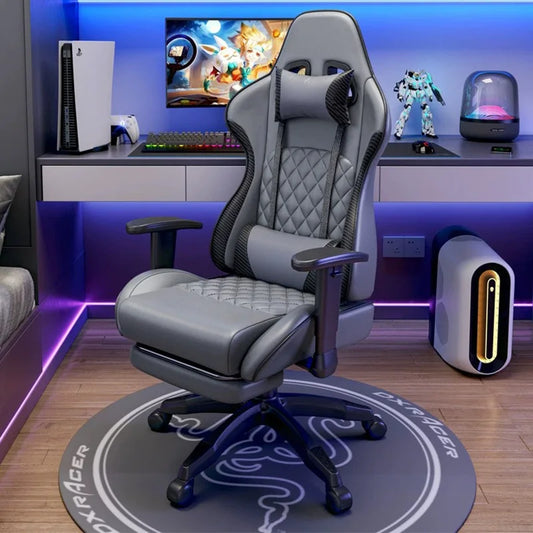 Gaming-Stuhl, Racing-Stil, ergonomischer Computer-Schreibtischstuhl, sitzender Heimcomputer, Gamer-Sofa, Studentenwohnheim, drehbarer Einzelstuhl