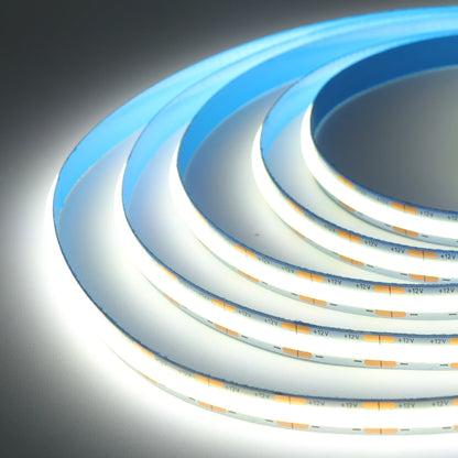 DC12 24V COB LED Strip Light 528Leds/m Flexible Tape Ribbon High Density Linear Lighting 3000-6500K RA90 Led Lights Room Decor.