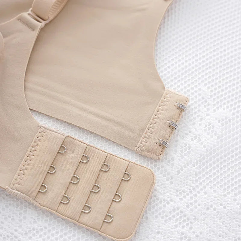 Wireless Push Up Bra for Small Breast Seamless Thickened Anti Sagging Lingerie One Piece Comfort Invisible Bralette A/B Cup.