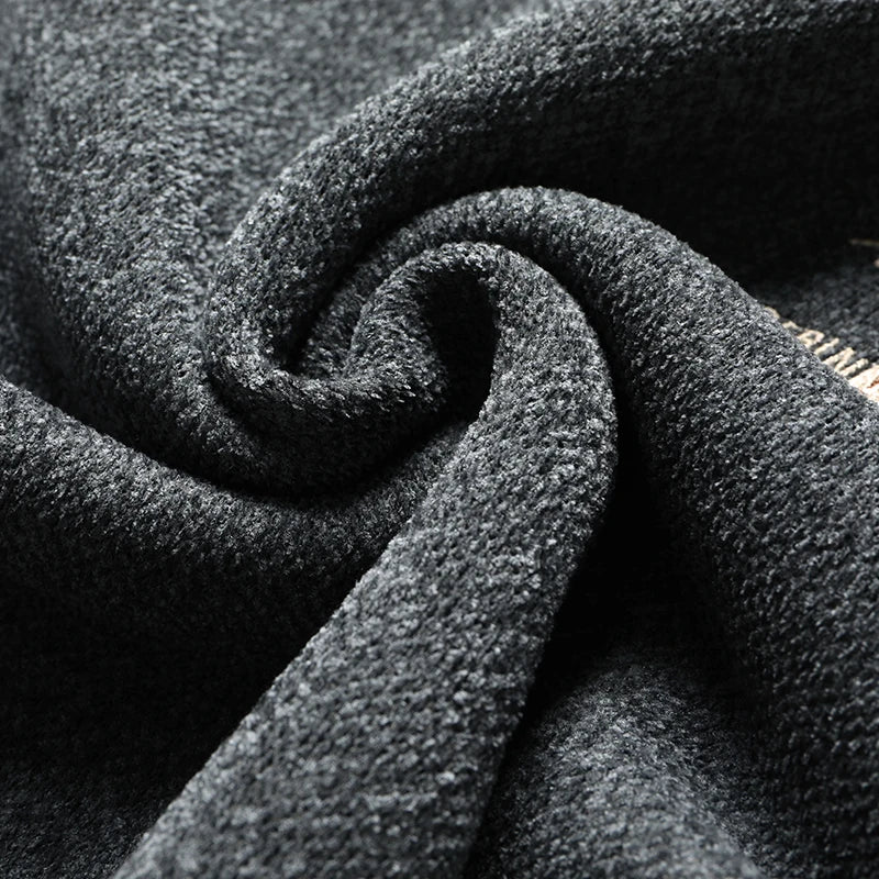 Autumn Winter Fashion Sweater Men's Round Neck Pullovers Fleece Thick Warm Jumpers Pattern Patchworked Men's Clothes.