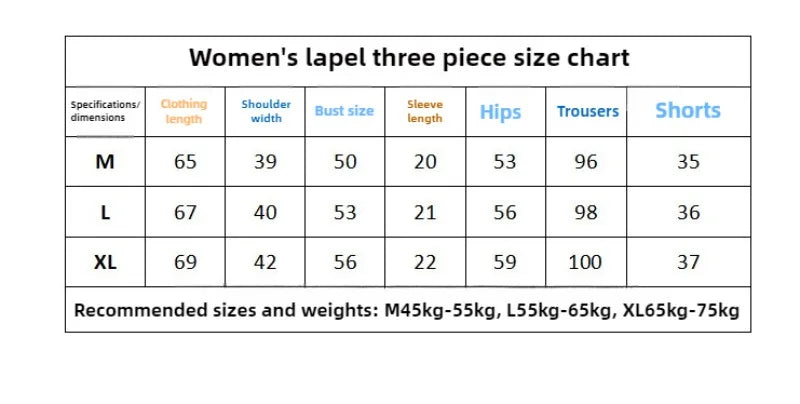 Pajamas pure cotton three-piece set spring and summer thin crepe autumn gauze lapel short-sleeved trousers shorts loungewear set.