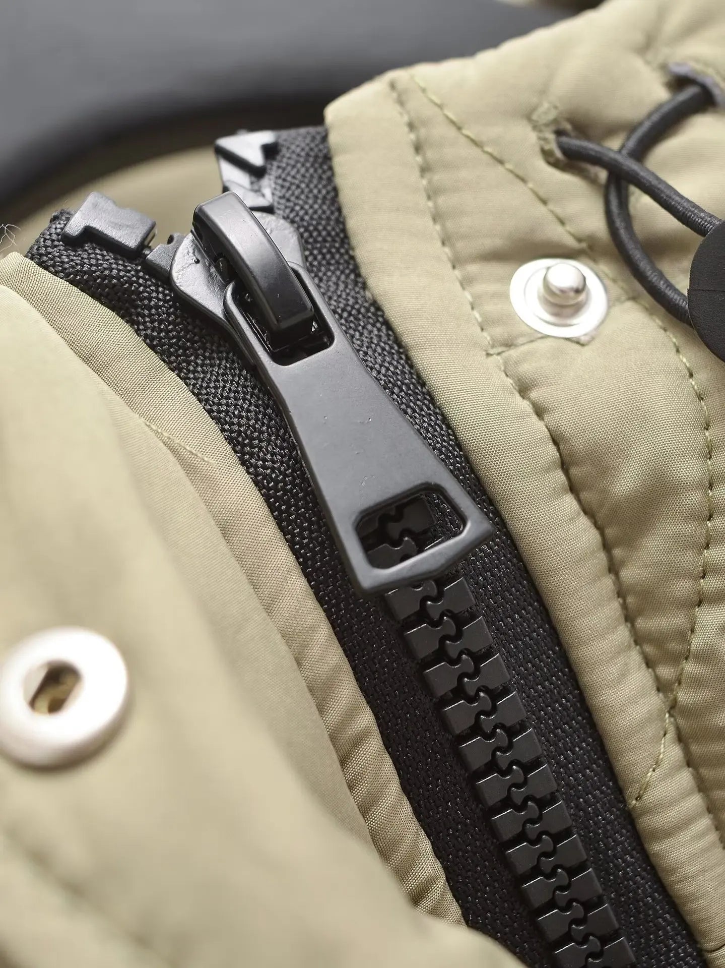 Women Loose Warm Adjustable Hood Overcoat Long Sleeves Single Breasted Side Vents At Hem Pocket Jacket Spring New Chic Coat.