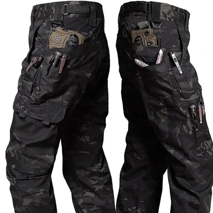 New Tactical Work Pants Men Outdoor Cargo Trousers Multi-pocket Waterproof Pant Autumn Spring Outdoor Workwear Hiking Trousers.