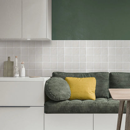 10 PCS Matte Peel-and-Stick Wall Panels, 30 x 30 cm, Waterproof Bathroom Wall Stickers, Wall Decorative Panels, Home Decoration