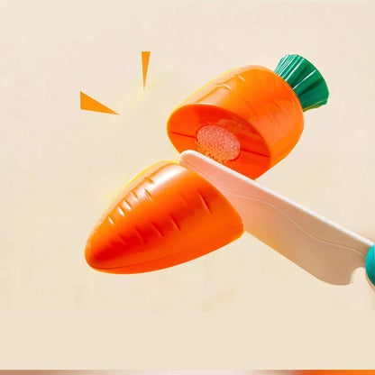 Children's Kitchen Toy Set Simulated Kitchen Cutting Cookware Simulated Fruits Cutting Toys Cooking Accessories for Kids Gift.