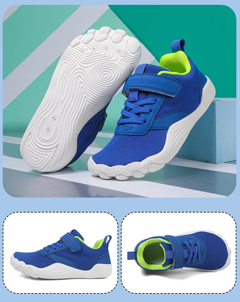 Kids Barefoot Shoes Boys Girls Sneakers Aqua Shoes Naturally Splay Shoes Wide Toe Water Quick Dry Beach Shoes Sports Swimming.