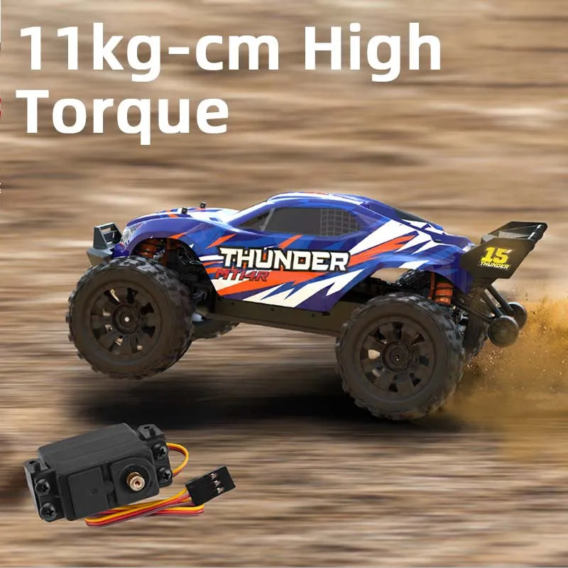 Teeggi 1/14 4WD High Speed Rc Off-road Car 100KM/H Brushless motor 3S Remote Control Truck Drift Racing Cars Toys For kid Gifts.