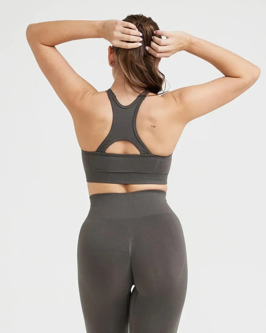 Seamless High-Quality Yoga Suit Effortless Oneractive Tight Scrunch Peachy Butt Gymwear Fitness Clothing For Women